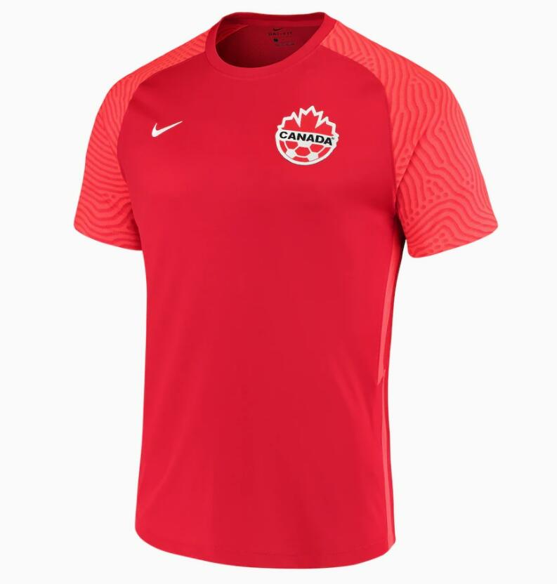 2021 Canada Home Kit Soccer Jersey